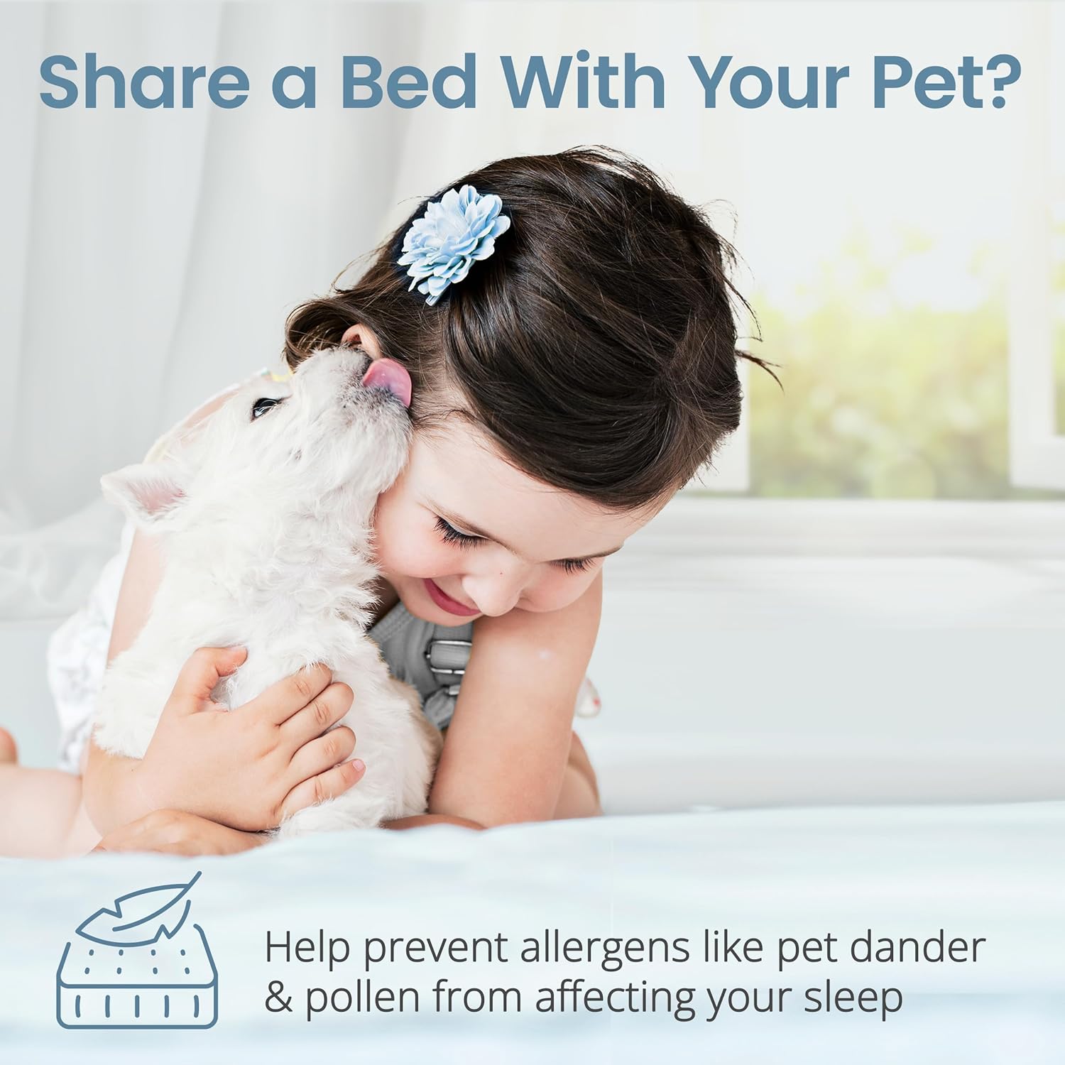 SafeRest mattress protector waterproof layer demonstration - View 3